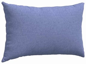 vidaXL Μαξιλάρι Καναπέ 2 pcs Μπλε τζην 50 x 30 cm ύφασμα