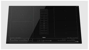 Teka MasterSense Air AFF 87601 MST Επαγωγική Εστία με ενσωματωμένο απορροφητήρα 80cm Μαύρη