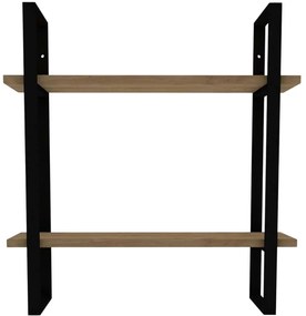 Ραφιέρα Τοίχου Buba 495SSE1107 70x22x70cm Oak