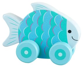 Ξύλινο Παιχνίδι Τρεχαλίτσα Orange Tree Toys Fish 60-07057
