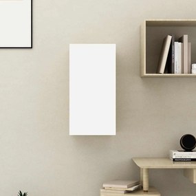 vidaXL Έπιπλο Τηλεόρασης Λευκό & Sonoma Δρυς 30,5x30x60εκ. Επεξ. Ξύλο