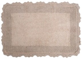 Πατάκι Μπάνιου Lace 2 Linen Anna Riska 65Χ120 100% Cotton