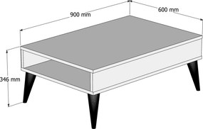 Coffee Table Best - Cream Cream