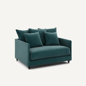 2θέσιος πτυσσόμενος καναπές από βελούδο, Lazare