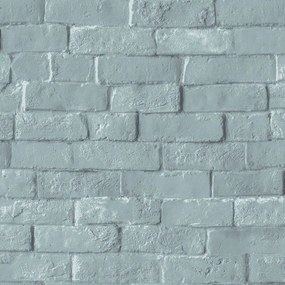 Ταπετσαρία Τοίχου Νεανική Bricks Πράσινο L90504 53 cm x 10 m