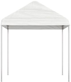 vidaXL Κιόσκι με Τέντα Λευκό 6,69 x 2,28 x 2,69 μ. από Πολυαιθυλένιο