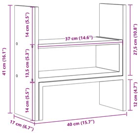 ΈΠΙΠΛΟ ΟΡΓΑΝΩΣΗΣ ΓΡΑΦΕΙΟΥ ΡΥΘΜΙΖ. ΔΡΥΣ 40X17X41 ΕΚ. ΕΠΕΞ. ΞΥΛΟ 854766