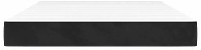 vidaXL Στρώμα με Pocket Springs Μαύρο 120x210x20 εκ. Βελούδινο