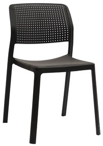 CHAIR OUTDOOR COMFEE  POLYPROPYLENE IN BLACK 41x57x82H cm