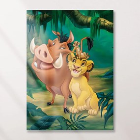 Παιδικός πίνακας σε καμβά The Lion King KNV0555 80cm x 120cm