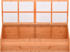 vidaXL Θερμοκήπιο 180 x 57 x 62 εκ. Ξύλινο