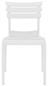 Hera/PL* Resin Chair White  metax-01-00-2719 διάστ.58.0000 x 48.0000 x 84.0000