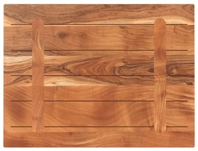 vidaXL Επιφάνεια Τραπεζιού Ορθογώνια 70x50x3,8 εκ. Μασίφ Ξύλο Ακακίας