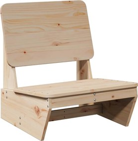 Καρέκλα κήπου vidaXL 60x64x70,5 cm Πεύκο μασίφ ξύλο