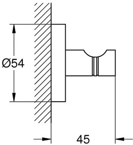 Άγκιστρο Grohe New Essentials-Xruso Gualistero