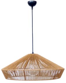 Φωτιστικό Οροφής Sunny/60 1/L 31-1379 1xE27 60x108cm Brown Heronia