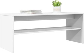 vidaXL Ντουλάπι TV Λευκό 100 x 35 x 40 εκ Επεξεργασμένο ξύλο