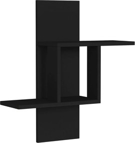 Ράφι Τοίχου Ανθρακί GALEL 64x20x70