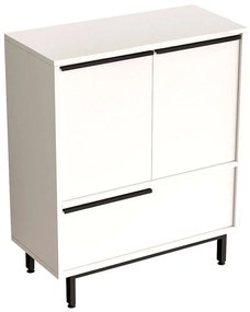 Παπουτσοθήκη 956LCS3462 74,8x35,5x90,4cm White Particle Board, Metal