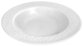 Πιάτο Βαθύ Kea PRPW350002 Φ23cm White Oriana Ferelli® Porcelain