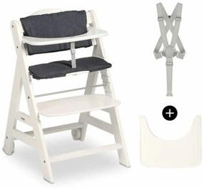 Καρεκλακι φαγητου μωρου Hauck Μαύρο