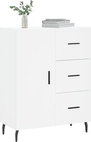 vidaXL Ντουλάπι Λευκό 69,5 x 34 x 90 εκ. από Επεξεργασμένο Ξύλο