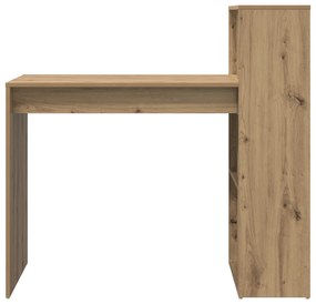 vidaXL Γραφείο Συγγραφής Artisan Oak Μοριοσανίδα Μεσαίο