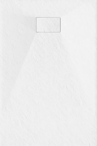 Mexen Hugo ορθογώνιος ντους SMC 80 x 70 cm, λευκός - 42107080