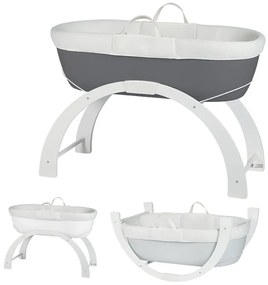 Καλαθούνα με βάση Dreami® Moses grey Shnuggle