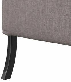 vidaXL Καναπές Υψηλής Πλάτης Taupe 109 x 56 x 121 εκ. ύφασμα