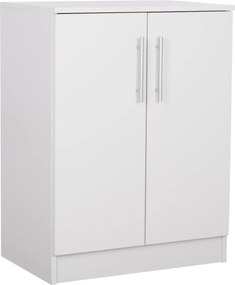 ΠΑΠΟΥΤΣΟΘΗΚΗ ΝΤΟΥΛΑΠΙ EMERIE HM2206.05 ΜΕΛΑΜΙΝΗ ΛΕΥΚΗ 60x40x80Υεκ.