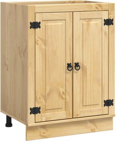 vidaXL Ντουλαπιού (Cabinet) SKI Μέλι Καφέ 60 x 46 x 81,5 εκ