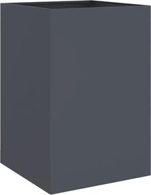 vidaXL Ζαρντινιέρα Ανθρακί 52x48x75 εκ. από Χάλυβα