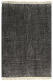 Κιλίμι Ανθρακί 120 x 180 εκ. Βαμβακερό