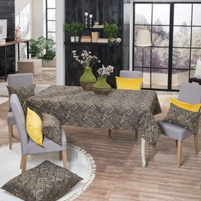 Τραπεζομάντηλο Santos 08 Greige Teoran 135X180cm Acrylic,Cotton,Polyester