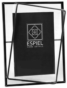 Κορνίζα FAM545 15x20cm Black Espiel Μέταλλο