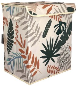 Κουτί Αποθήκευσης 488PRN1208 40x30x49cm Multi Aberto Design Ύφασμα