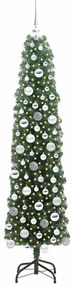 vidaXL Τεχνητό Χριστουγεννιάτικο Δέντρο με 300 LED Πράσινο 180 cm