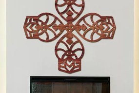 Intra απο ξύλο plywood 3mm-4mm πάχος – Ξύλινη Τέχνη τοίχου με Δίασταση  40x30 cm INTRAFABR-87515135