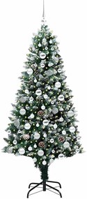 vidaXL Τεχνητό Χριστουγεννιάτικο Δέντρο με 300 LED Πράσινο 180 cm