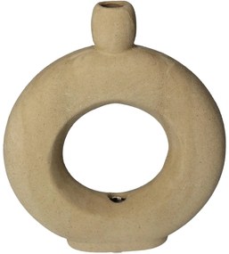 Βάζο ArteLibre Καφέ Κεραμικό 20x4.5x23cm-05154419