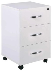 Συρταριέρα UNIT (3Σ) 38x42x63 Άσπρη
