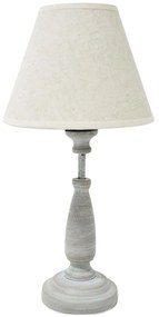 Φωτιστικό Επιτραπέζιο 845477 19x19x37cm E14 40W Antique Grey-Beige Ankor