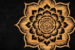 Intra απο ξύλο plywood 3mm-4mm πάχος – Διακόσμηση τοίχου Mandala Cut Laser Δίασταση  40x30 cm INTRAFABR-99284455
