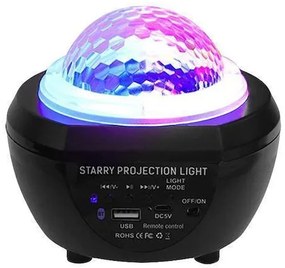 Παιδικό Φωτιστικό Projector με Προβολή Αστεριών Starry