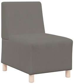 vidaXL Καθίσμα Σαλονιού Ανοιχτό γκρι 55 x 74 x 82 εκ. Βελούδο