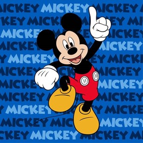 Λαβέτα-Μαγική Πετσέτα Polyester 30x30εκ. Mickey 50 Blue Disney DimCol