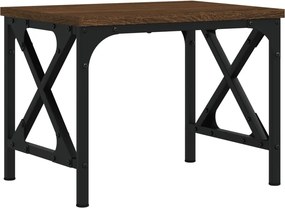 vidaXL Βάση Εκτυπωτή Καφέ Δρυς 40 x 30 x 31 εκ. από Επεξεργασμένο Ξύλο