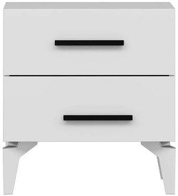 Κομοδίνο Kale 506MNR1255 50x47x56cm White