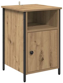 vidaXL Κομοδίνο 2 pcs Artisan Oak 40 x 42 x 60 εκ. Επεξεργασμένο ξύλο